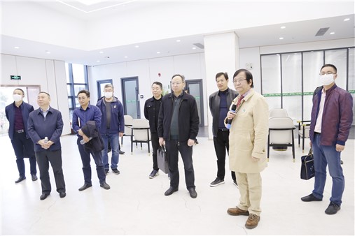 湖南省统计局领导一行观摩特格尔健康产业园